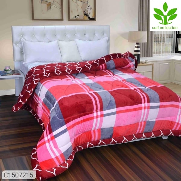 Reversible Supersoft Mink Double Bed Quilt Vol-1